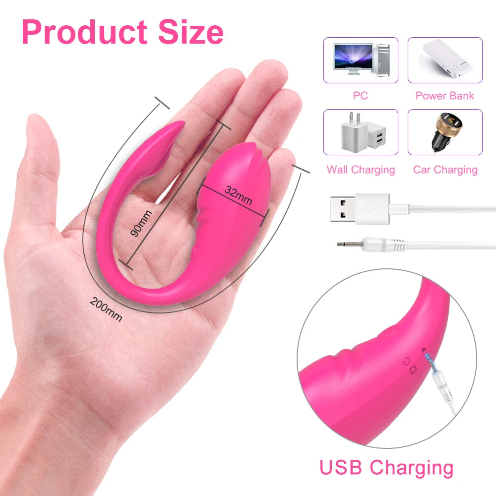 Bluetooth APP Jump Egg Vibrator