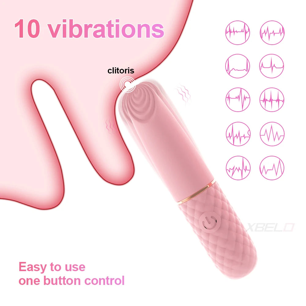 10 Speed Mini Bullet Vibrator