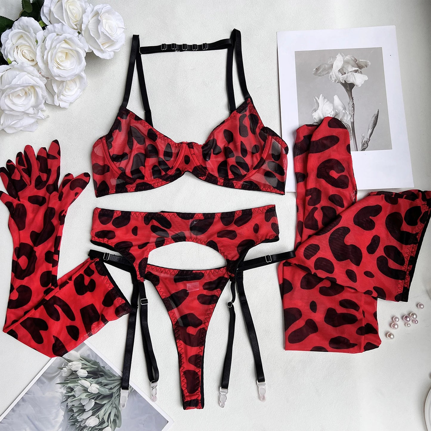 Mila Leopard Exotic Set