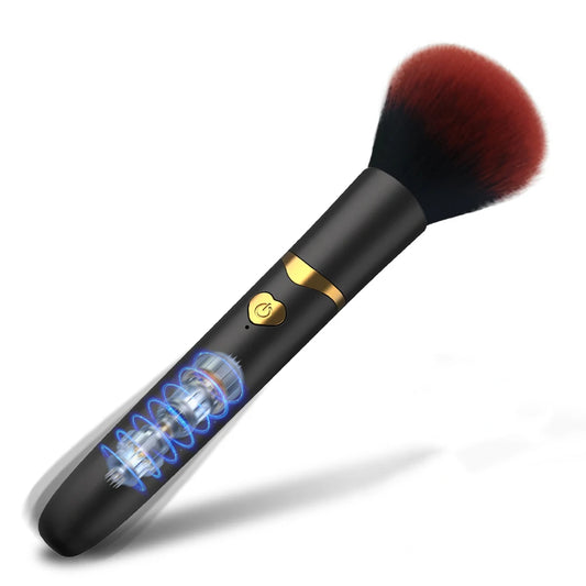 Vibrating Makeup Brush Massager