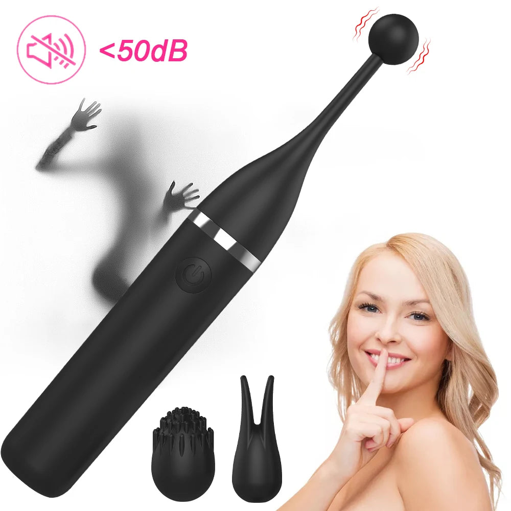 3 Caps Replaceable Vibrator G Spot Masturbator