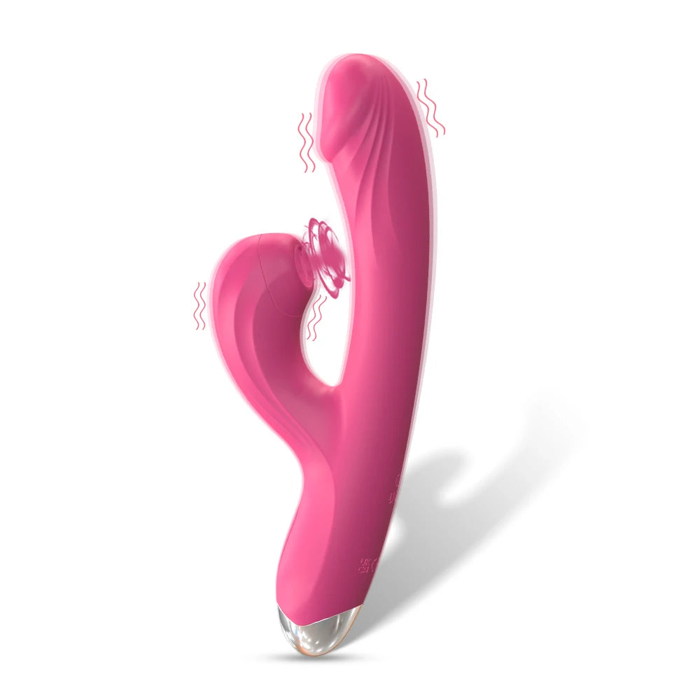 Rabbit Sucker G Spot Vibrator for Women 20 Powerful Modes